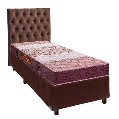 Kit Cabeceira + Cama Box + Colchão Solteiro D26 Ortophedic Sankonfort