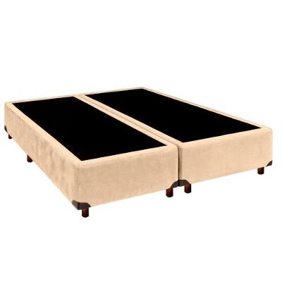 Cama Box Queen Perola Nature 158x198