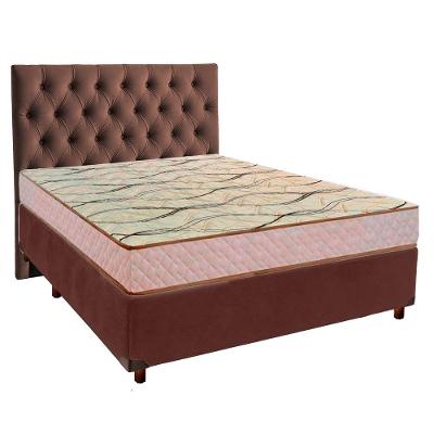 Kit Cabeceira + Cama Box + Colchão Casal D33 Maxsono Paropas