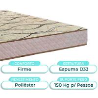 Conjunto Cama Box Azul Casal + Colchão D33 Maxsono Paropas + Cabeceira - 2