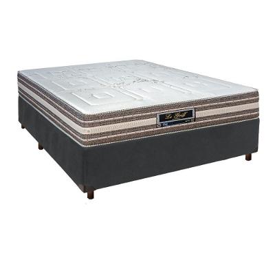 Cama Box + Colchão Casal Molas Ensacadas Legriff Sankonfort
