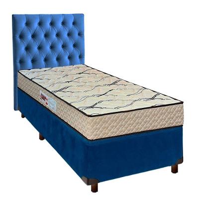 Kit Cama Box + Cabeceira + Colchão Solteiro D33 - Maxsono - Paropas