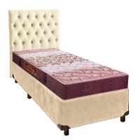 Kit Cama Box + Cabeceira + Colchão Solteiro D26 - Ortophedic - Sankonfort - 1