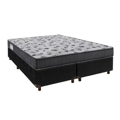 Cama + Box Blindado E Colchão D33 Casal - Iso100 Ortobom