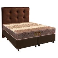 Kit Cama Box + Cabeceira + Colchão Queen D26 - Ortophedic - Sankonfort - 1