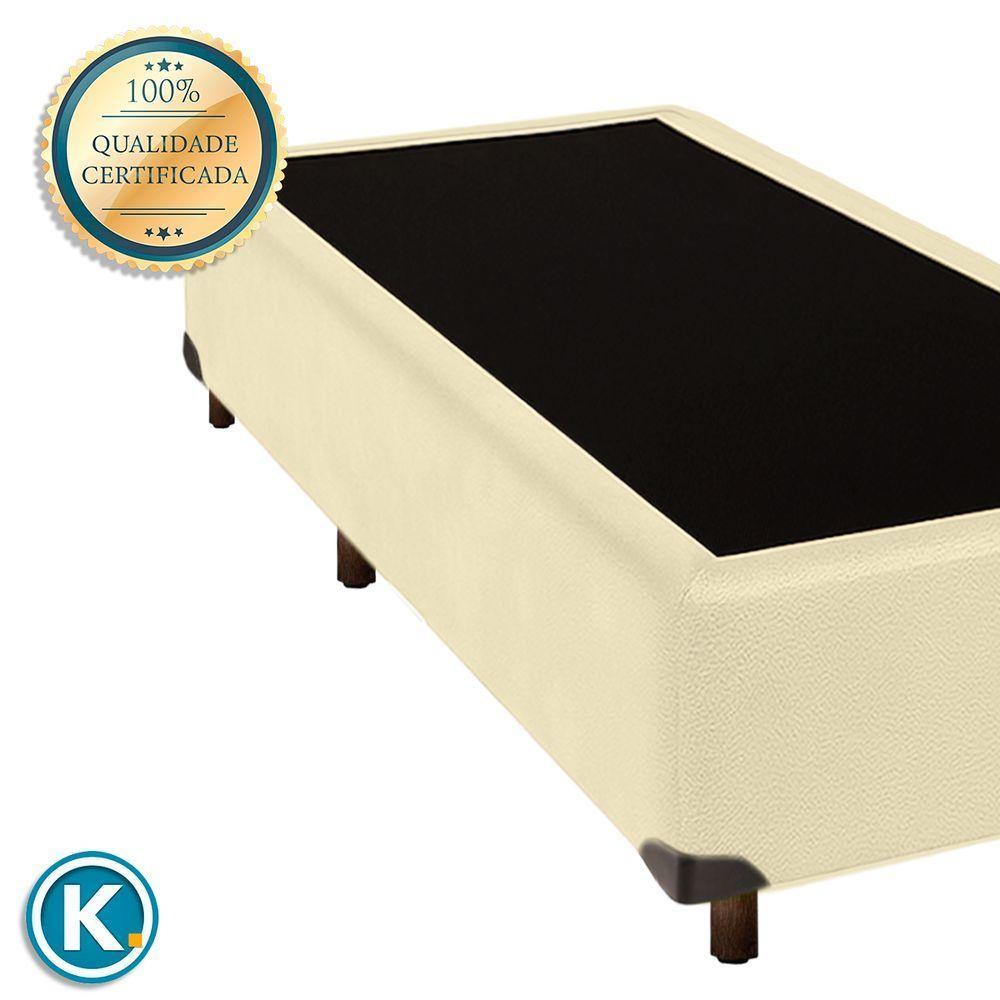 Cama Box Solteiro Bege Nature 88x188 - 3