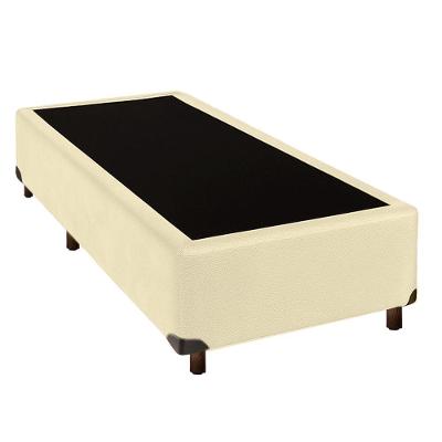 Cama Box Solteiro Bege Nature 88x188