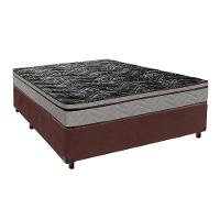 Cama Box + Colchão Casal D28 Conforto Paropas - 1