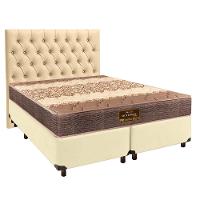 Kit Cama Box + Cabeceira + Colchão Queen D26 - Ortophedic - Sankonfort - 1