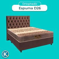 Kit Cama Box + Cabeceira + Colchão Casal D26 - Ortophedic - Sankonfort - 2