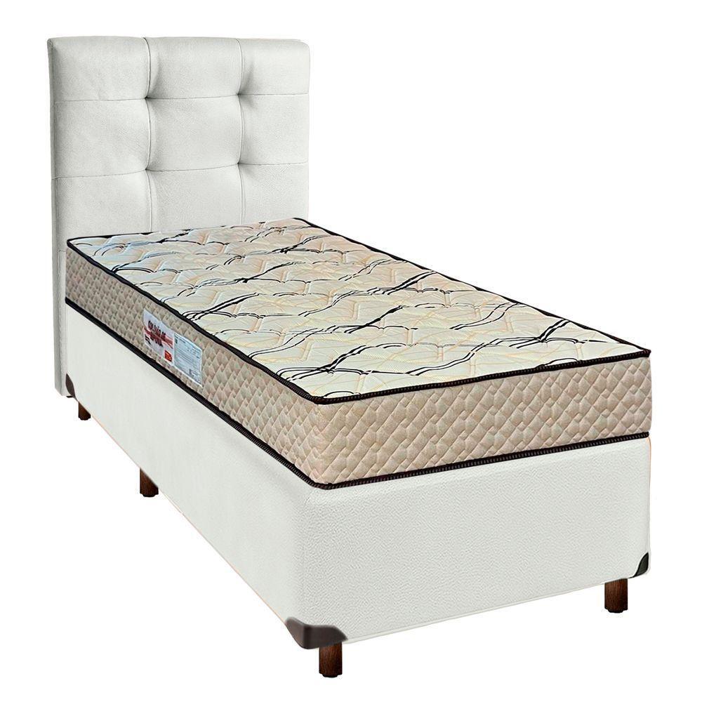 Kit Cama Box + Cabeceira + Colchão Solteiro D33 - Maxsono - Paropas - 1