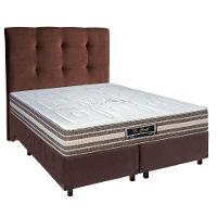 Conjunto Cama Box Blindado Casal + Colchão Molas Ensacadas Legriff Sankonfort + Cabeceira - 1