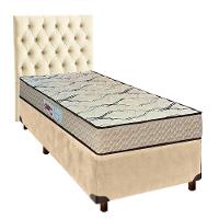 Kit Cabeceira + Cama Box + Colchão Solteiro D33 Maxsono Paropas - 1