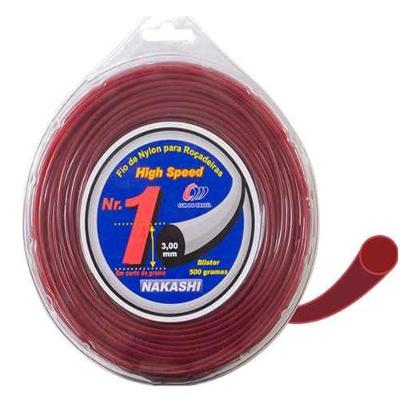 Blister Fio Nylon Redondo 2,5 Mm X 85m Para Roçadeiras