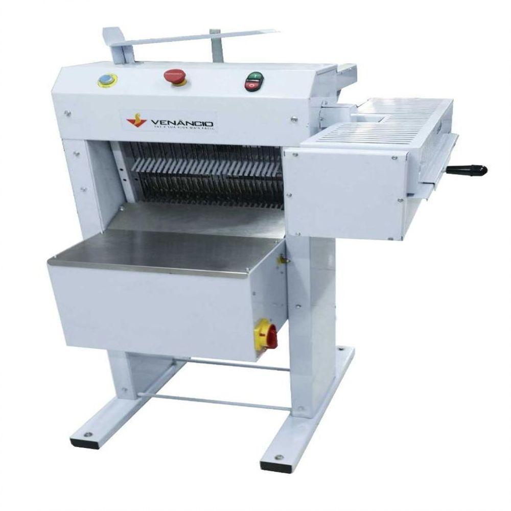 Fatiadeira De Pão 12mm Com Descascador Nr12 220v - Met. Venâncio - 1