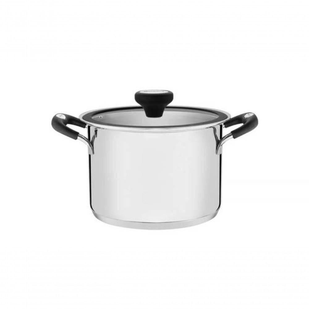 Caldeirão Tramontina Solar Silicone 20cm Em Aço Inox - 1