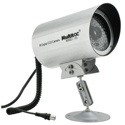 Camera Multitoc Ccd Color Ir100 1- 3 Sharp 420 Linhas 100mts