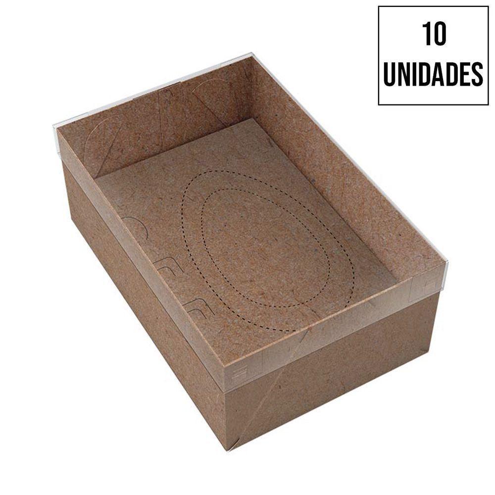 Embalagem Para Ovo De Colher Kraft Ajustável 150g 250g 10 Un - 2