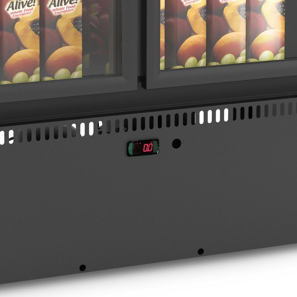 Auto Serviço Vanguard Resfriados Expositor 2 Portas 0 A 7 ºc Asvr2ppp Preto-preto 220v - Refrimate - 4