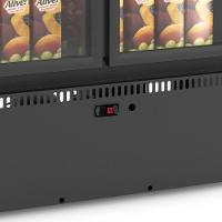 Auto Serviço Vanguard Resfriados Expositor 2 Portas 0 A 7 ºc Asvr2ppp Preto-preto 220v - Refrimate