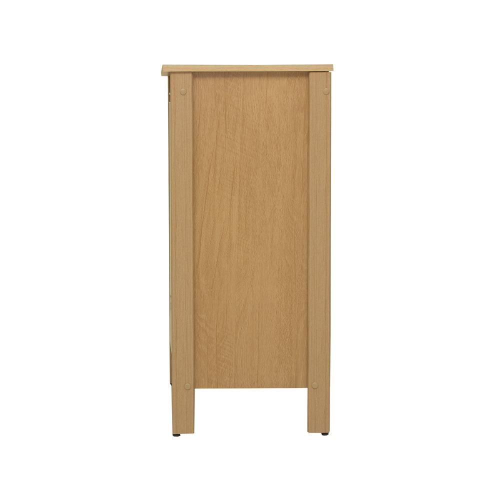 Gabinete Armário Banheiro Ditália 1 Porta 3 Gavetas Bn-08 Riviera - 7