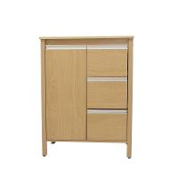 Gabinete Armário Banheiro Ditália 1 Porta 3 Gavetas Bn-08 Riviera - 2