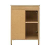 Gabinete Armário Banheiro Ditália 1 Porta 3 Gavetas Bn-08 Riviera - 6