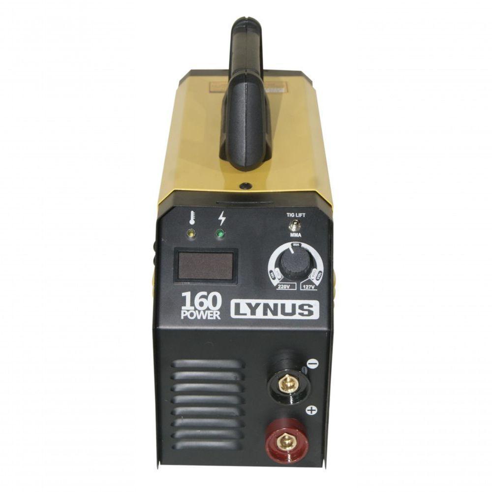 Inversora De Solda Mma Bivolt 160a Lis-160 Power Lynus - 1