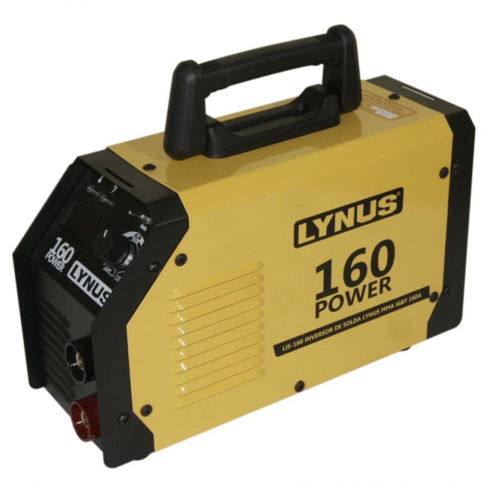Inversora De Solda Mma Bivolt 160a Lis-160 Power Lynus - 3