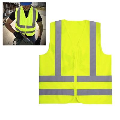 Colete Sinalizador Faixa Refletiva Epi Proteçao Segurança Do Trabalho Construçao Civil Estrada Rodovia Avenida Obra