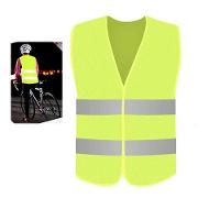 Colete Sinalizador Faixa Refletiva Epi Proteçao Segurança Do Trabalho Construçao Civil Estrada Rodovia Avenida Obra - 2