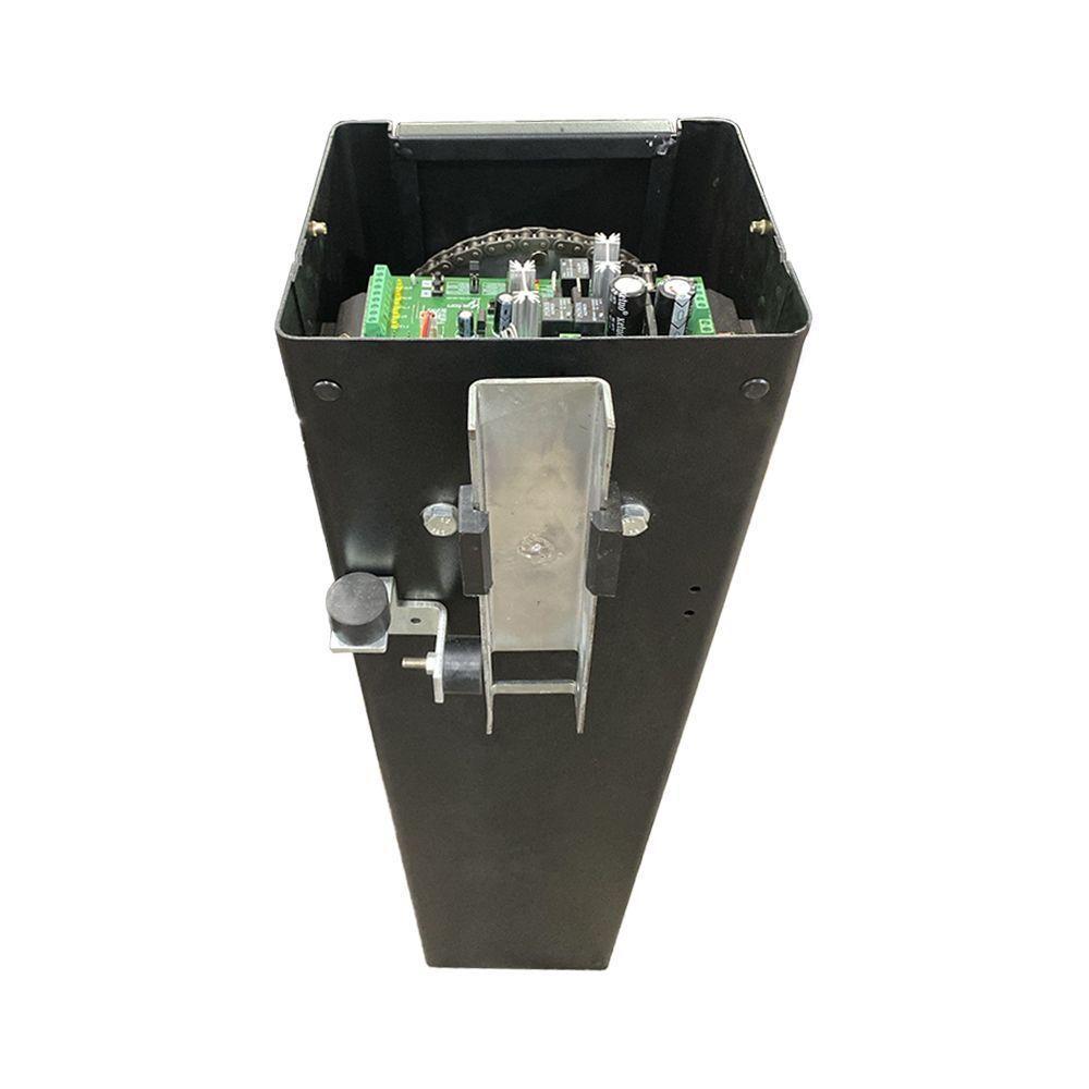 Cancela Automática Para Estacionamentos Modelo Slim V2 5,00m Com Kit Led Acton Cinza - 2