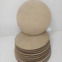 Bolacha Aplique Mdf Cru 5cm Bases P-pintura-sublimação C-100 - 2