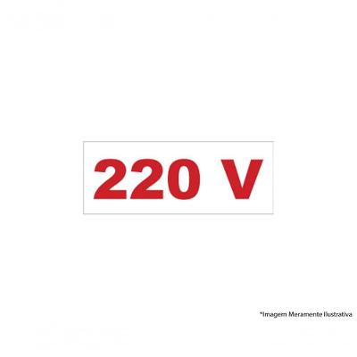 Placa Sinal.Pvc 03,5X1,5Cm 220V 16Pcs Ref2270