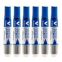 Pincel Para Quadro Branco Recarregável Board Master Azul 6 Unidades - Pilot - 1