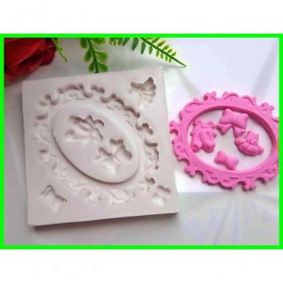 Molde Silicone Moldura Bale Bailarina Sapatilha
