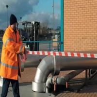 Fita Sinalizaçao Zebrada Segurança Isolamento Area Isolada Demarcaçao Perigo