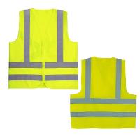 Colete Sinalizador Faixa Refletiva Epi Segurança Do Trabalho Construçao Civil Obra Avenida Estrada Rodovia Proteçao - 1