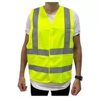 Colete Sinalizador Faixa Refletiva Epi Segurança Do Trabalho Construçao Civil Obra Avenida Estrada Rodovia Proteçao - 6