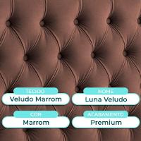 Cabeceira Estofada King Luna Nature Veludo Cafe 193x136 - 2