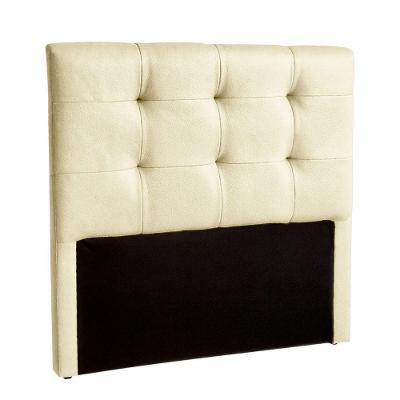 Cabeceira Estofada King Alice Nature Material Sintético Begetiza 193x136