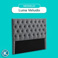 Cabeceira Estofada King Luna Nature Veludo Grafite 193x136 - 5