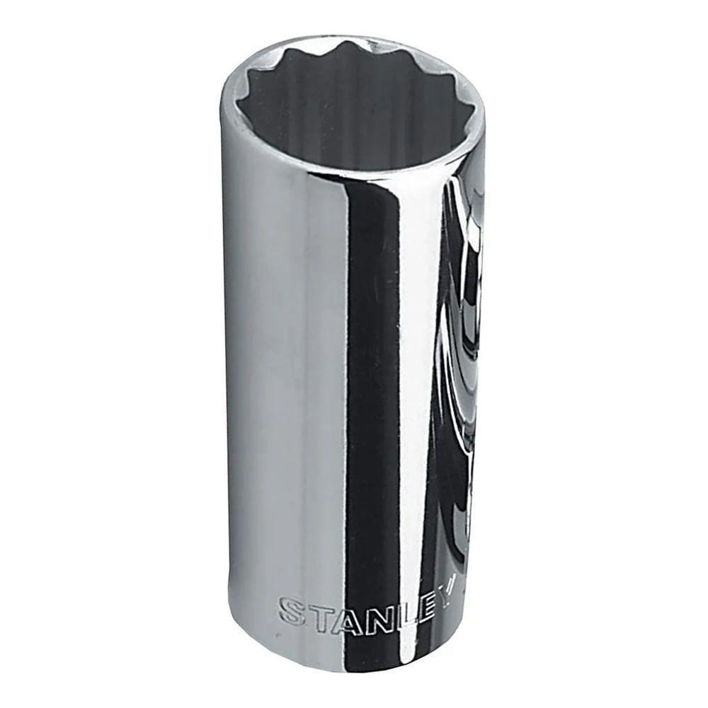 Soquete Longo Estriado Métrico De 1-2" E 28mm - 4-86-436 - Stanley - 1