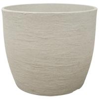 Vaso Europa Redondo 33.5x28cm Cimento - Jverc33 - Japi Vaso Europa Redondo 33,5x28 Cor Cimento Jverc33 - 1
