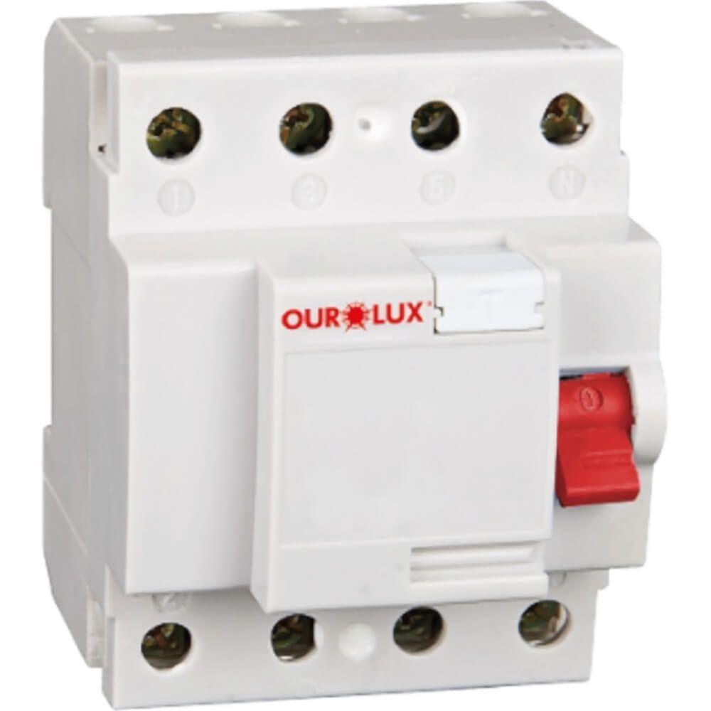 Dispositivo Idr Tetrapolar 63 Ampères 30ma -26207 - Ourolux Dispositivo Idr Tetrapolar 63a 30ma Ourolux 26207 - 1
