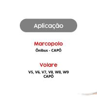 Amortecedor Mola Gás Capô ônibus Marcopolo Volare [f103] - 4