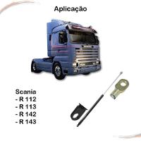 Amortecedor Mola Gás Capô Scania R113 68,5 Cm [f103] - 4