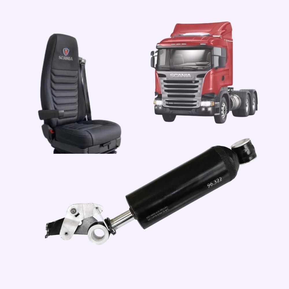 Amortecedor Mola Gás Banco Scania Série 5 P-g-r 08 A 12 [f103] - 3