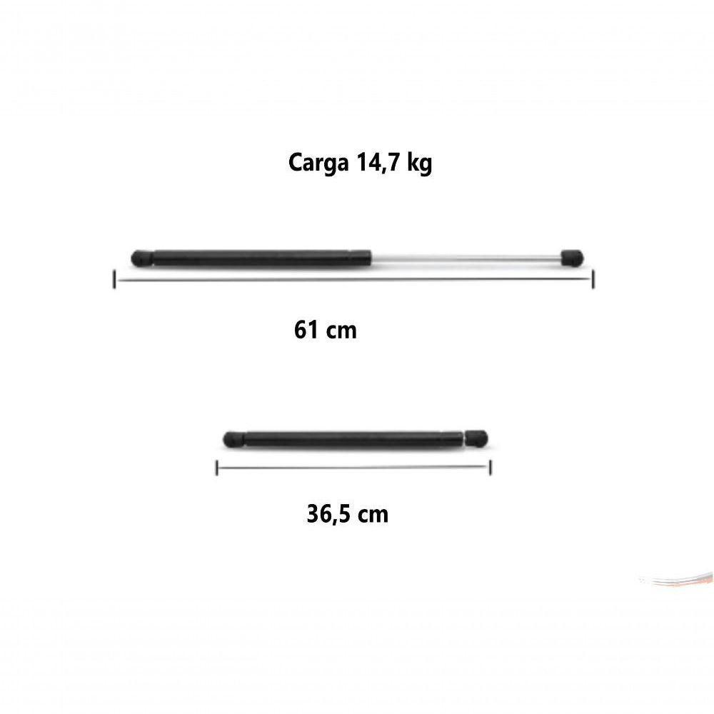 Amortecedor Mola A Gás Uso Geral 61 Cm 36,5 Cm 14,7 Kg [f103] - 3