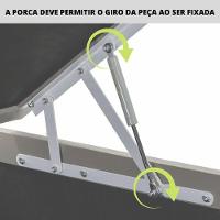 Amortecedor Pistão Mola Gás P- Cama Box Baú Casal 784n-80kgf [f103] - 5